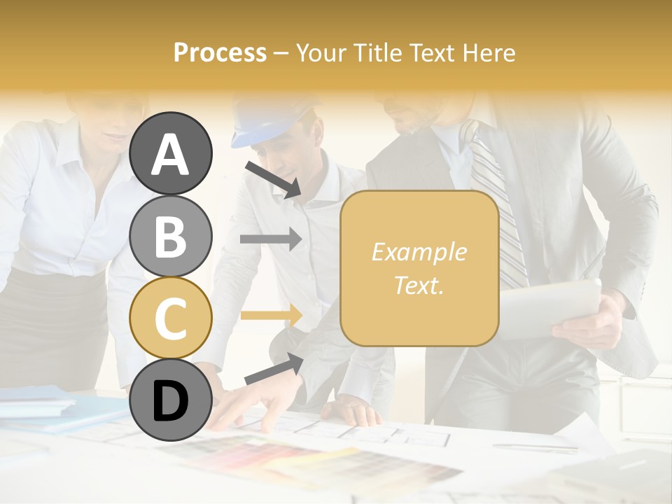 Company Meeting Indoors PowerPoint Template