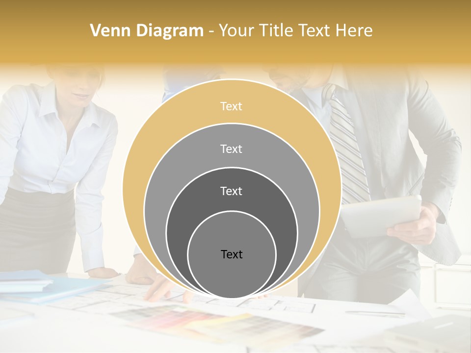 Company Meeting Indoors PowerPoint Template