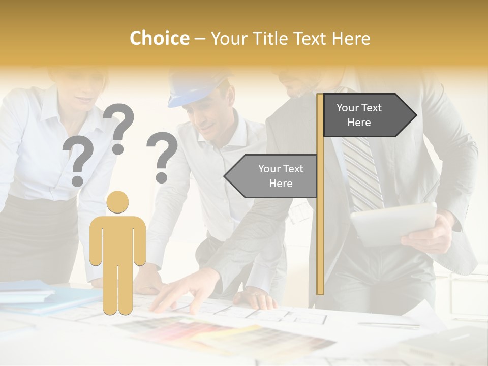 Company Meeting Indoors PowerPoint Template