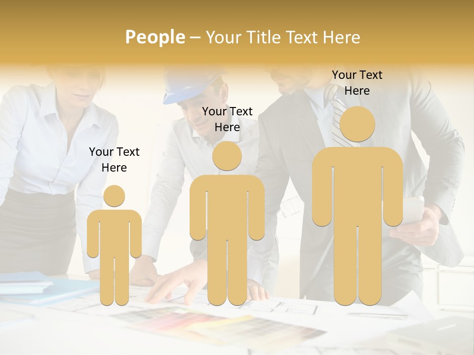 Company Meeting Indoors PowerPoint Template