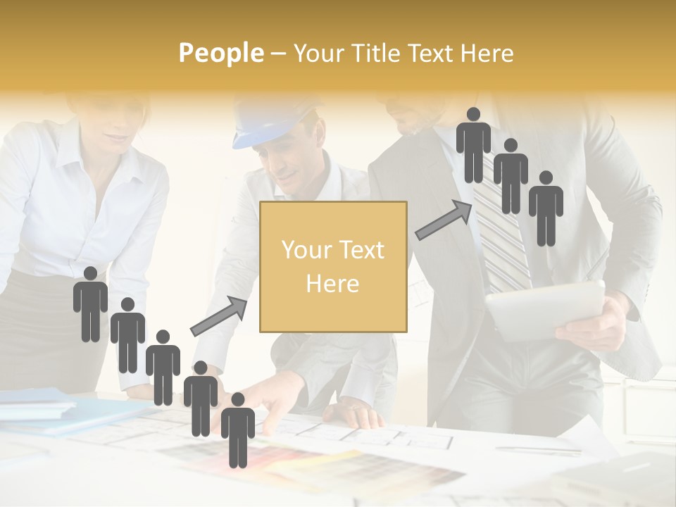 Company Meeting Indoors PowerPoint Template