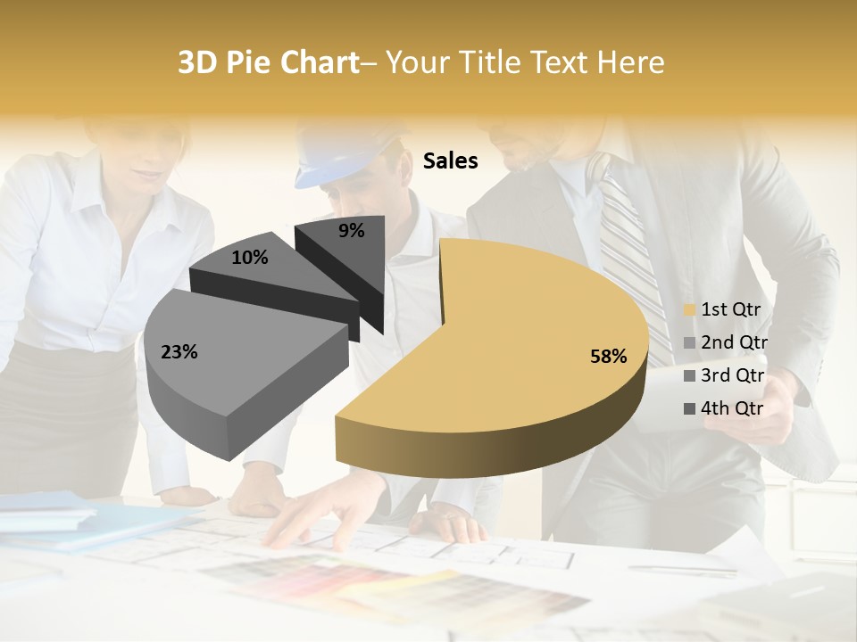 Company Meeting Indoors PowerPoint Template