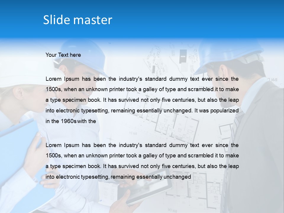 Workteam Plan Business PowerPoint Template