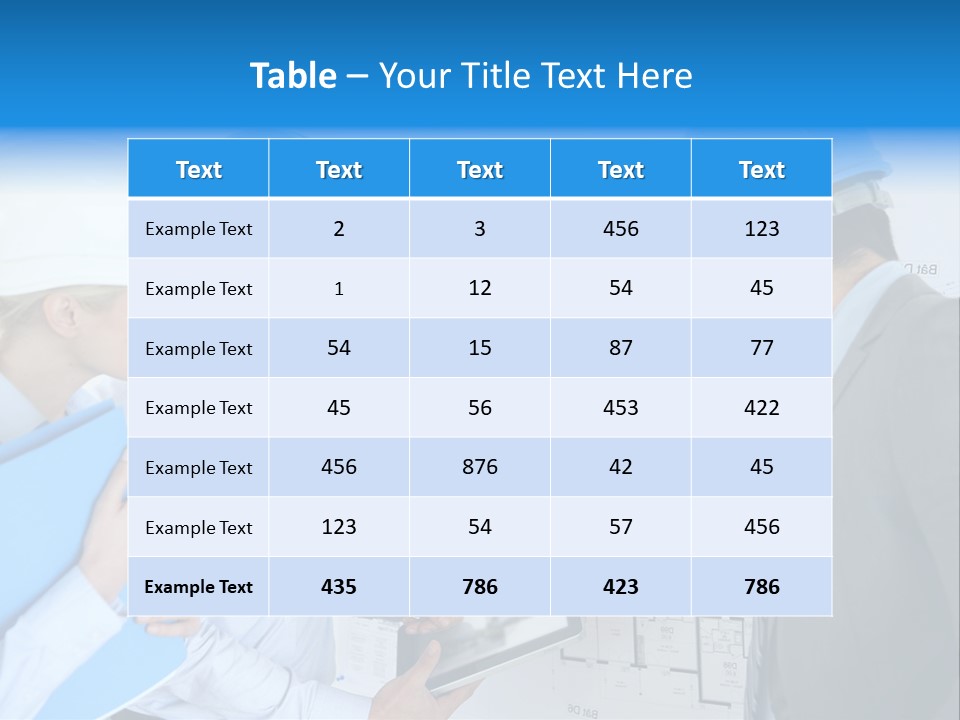 Workteam Plan Business PowerPoint Template