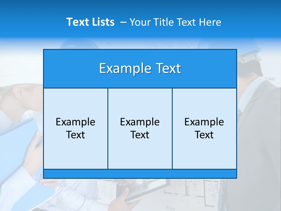 Workteam Plan Business PowerPoint Template