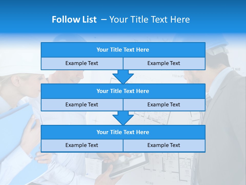 Workteam Plan Business PowerPoint Template