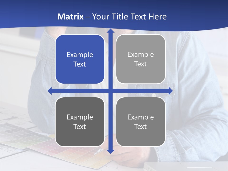 Businessman Office Indoors PowerPoint Template