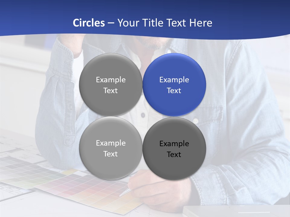 Businessman Office Indoors PowerPoint Template