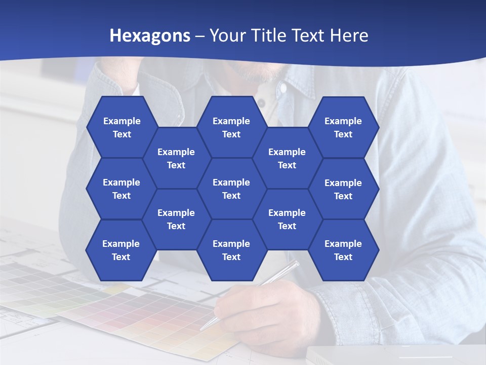 Businessman Office Indoors PowerPoint Template