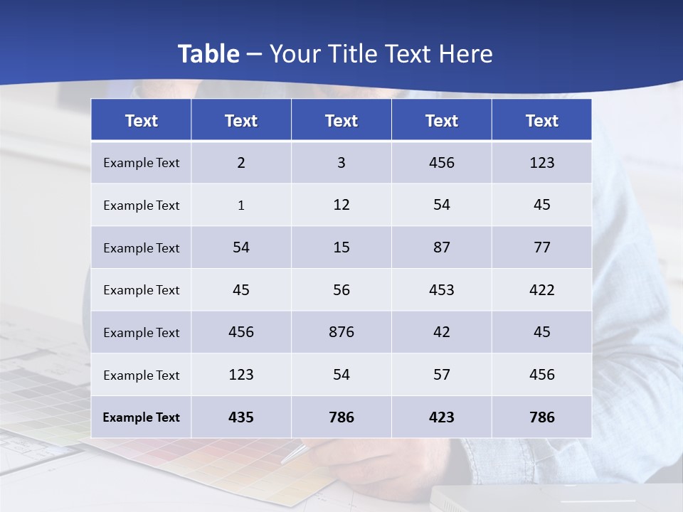 Businessman Office Indoors PowerPoint Template