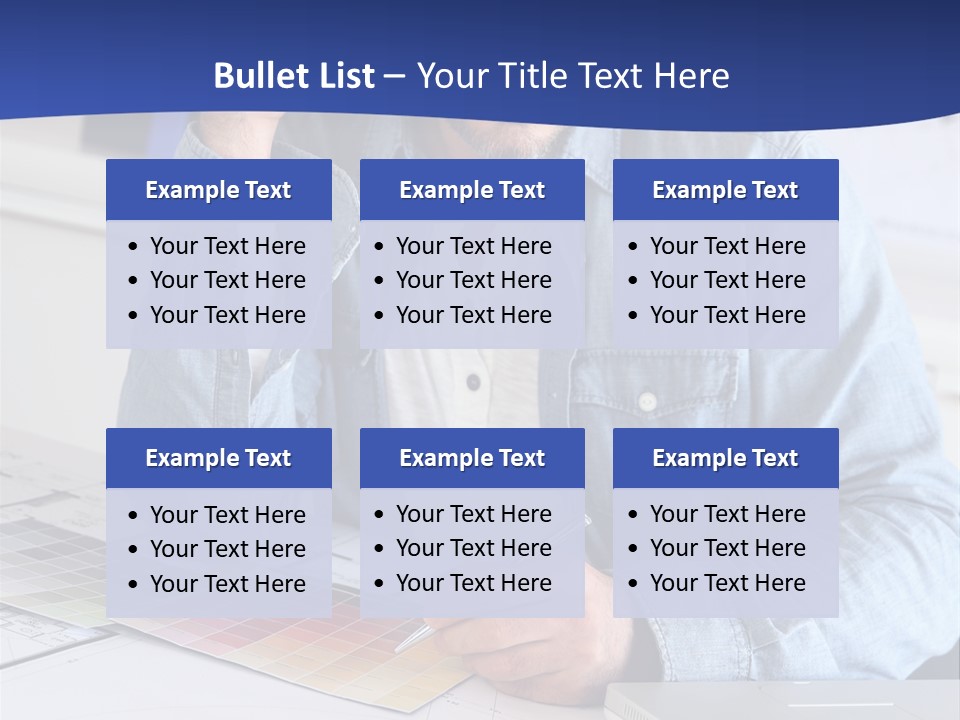 Businessman Office Indoors PowerPoint Template