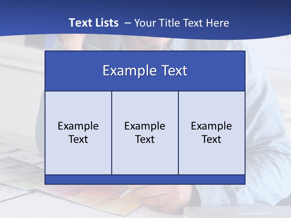 Businessman Office Indoors PowerPoint Template