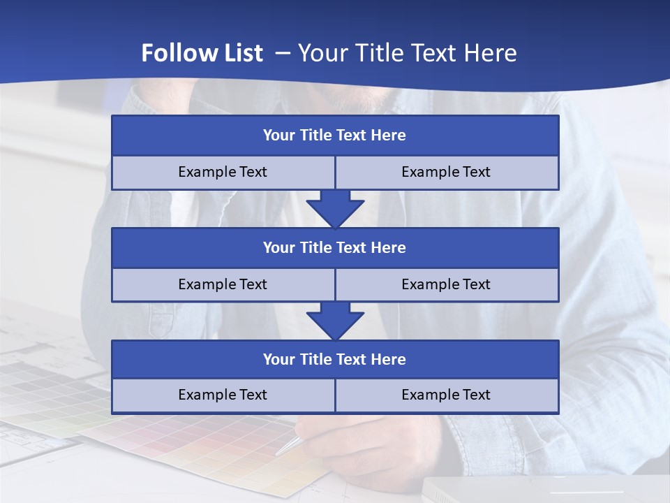 Businessman Office Indoors PowerPoint Template