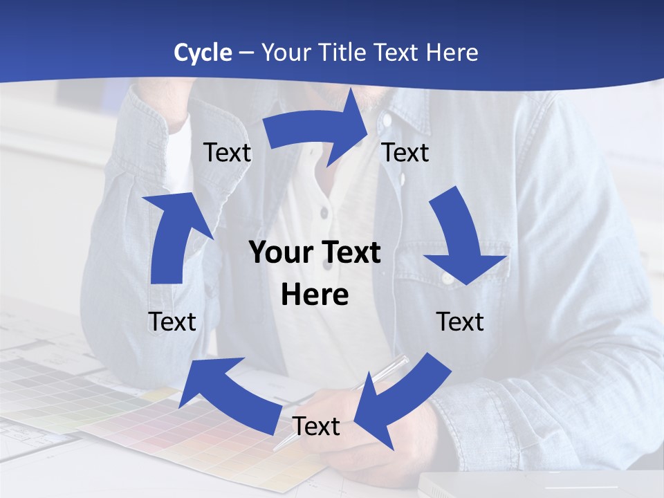 Businessman Office Indoors PowerPoint Template