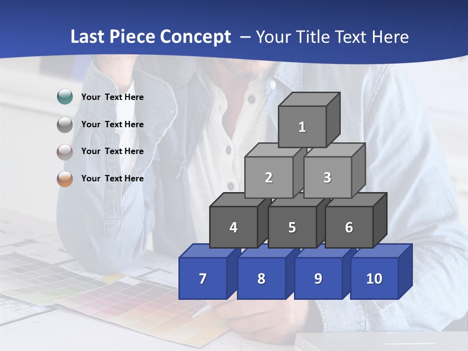 Businessman Office Indoors PowerPoint Template