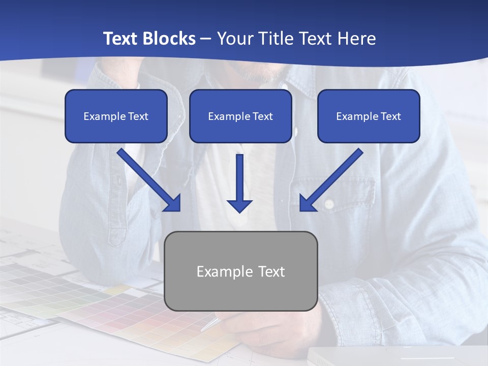 Businessman Office Indoors PowerPoint Template
