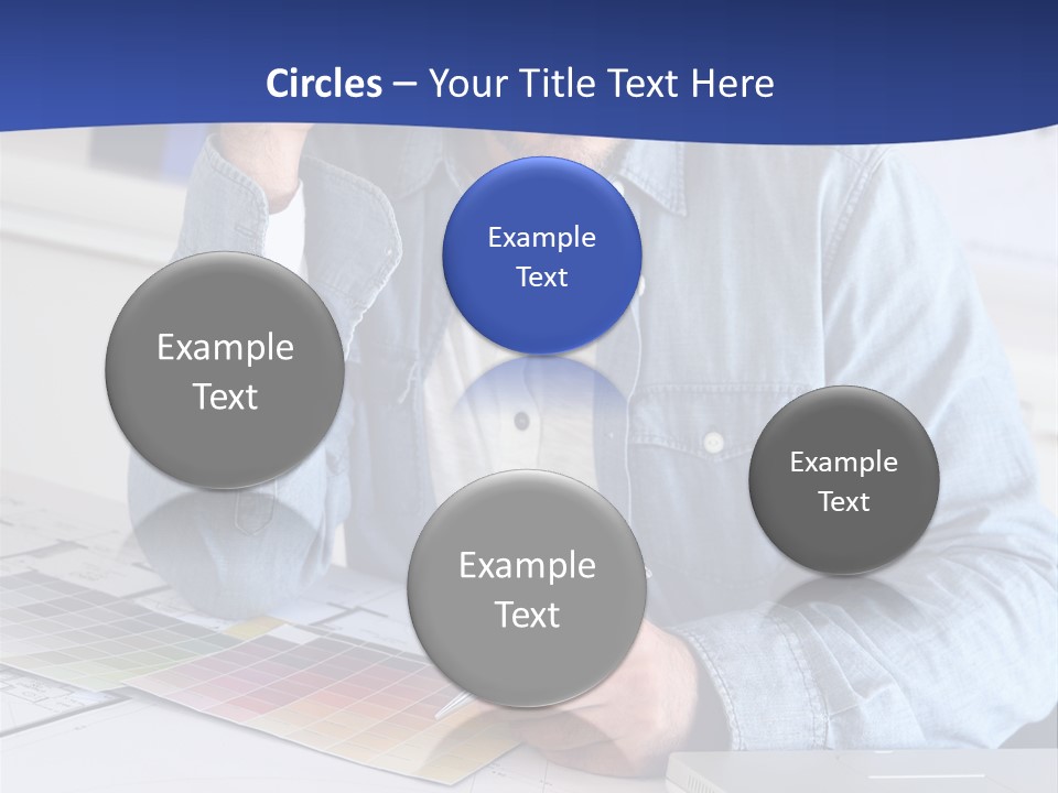 Businessman Office Indoors PowerPoint Template