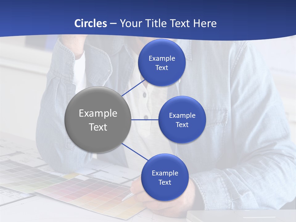 Businessman Office Indoors PowerPoint Template