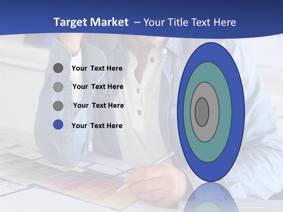 Businessman Office Indoors PowerPoint Template