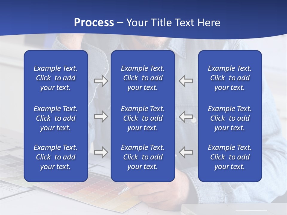 Businessman Office Indoors PowerPoint Template