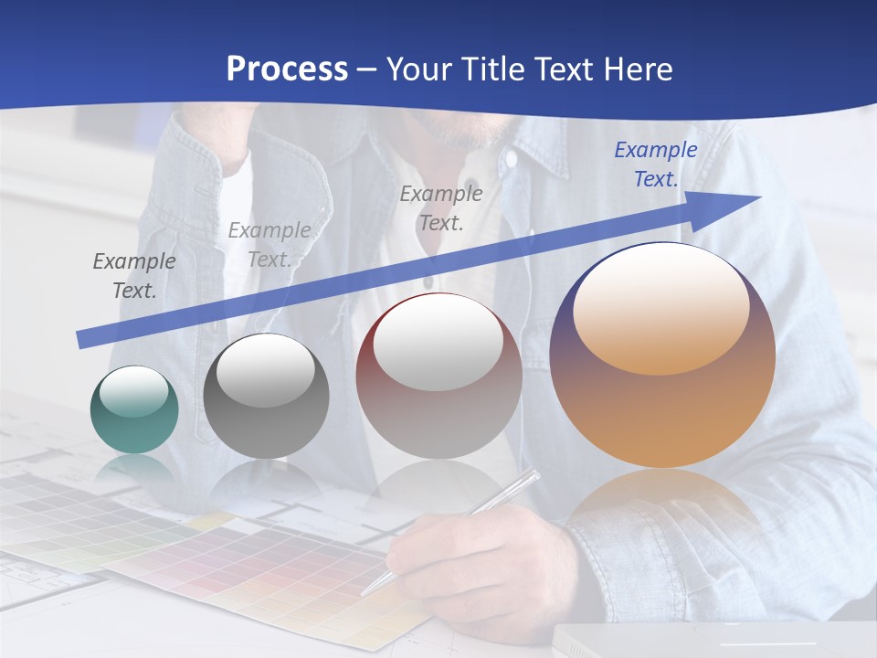 Businessman Office Indoors PowerPoint Template