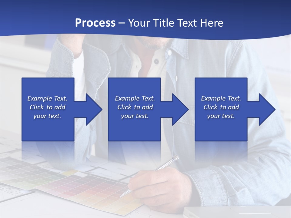 Businessman Office Indoors PowerPoint Template