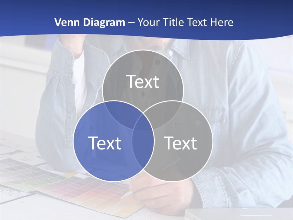 Businessman Office Indoors PowerPoint Template