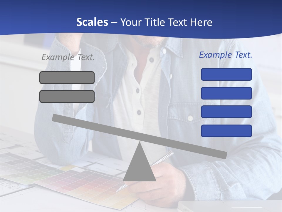 Businessman Office Indoors PowerPoint Template