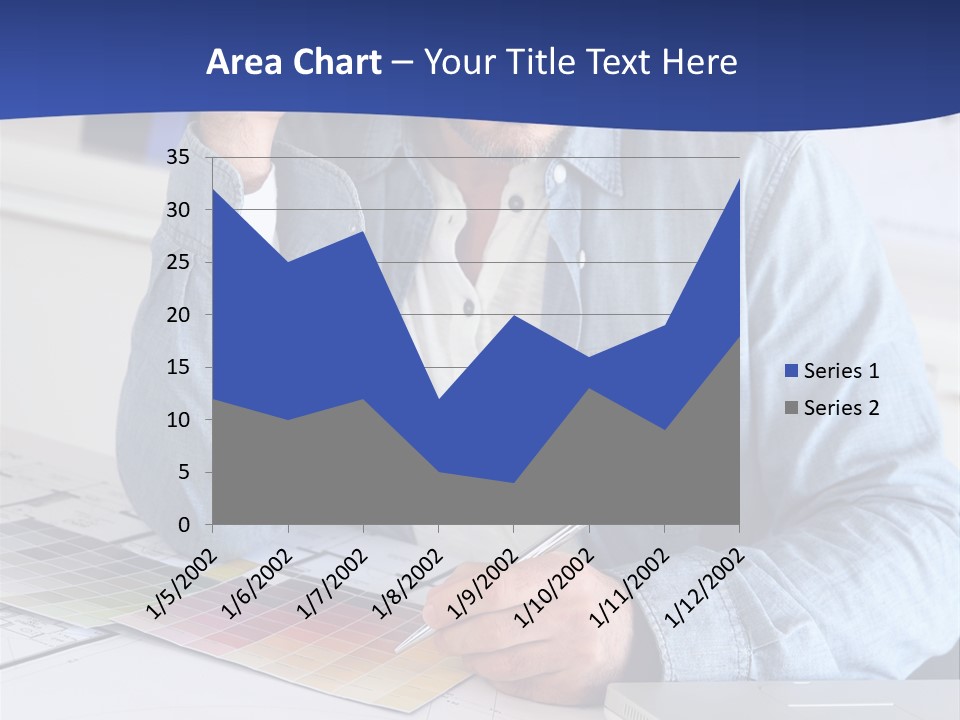 Businessman Office Indoors PowerPoint Template