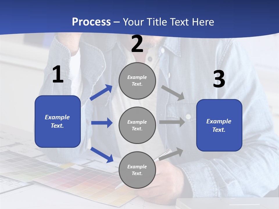 Businessman Office Indoors PowerPoint Template