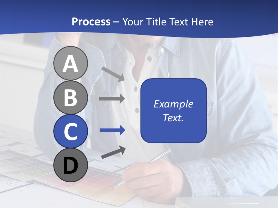 Businessman Office Indoors PowerPoint Template
