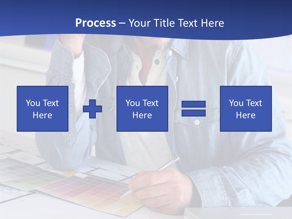 Businessman Office Indoors PowerPoint Template