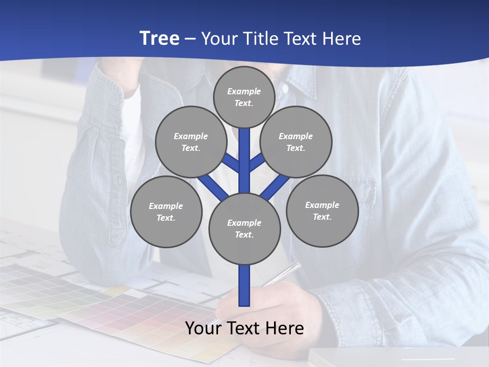 Businessman Office Indoors PowerPoint Template