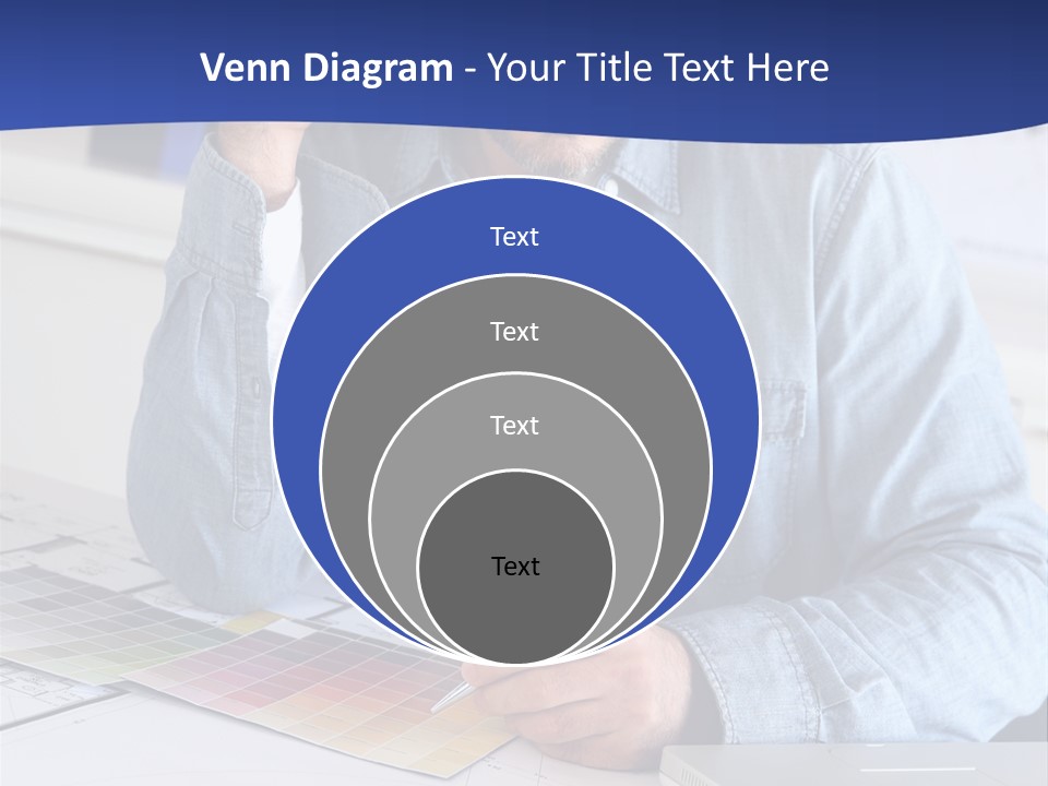 Businessman Office Indoors PowerPoint Template