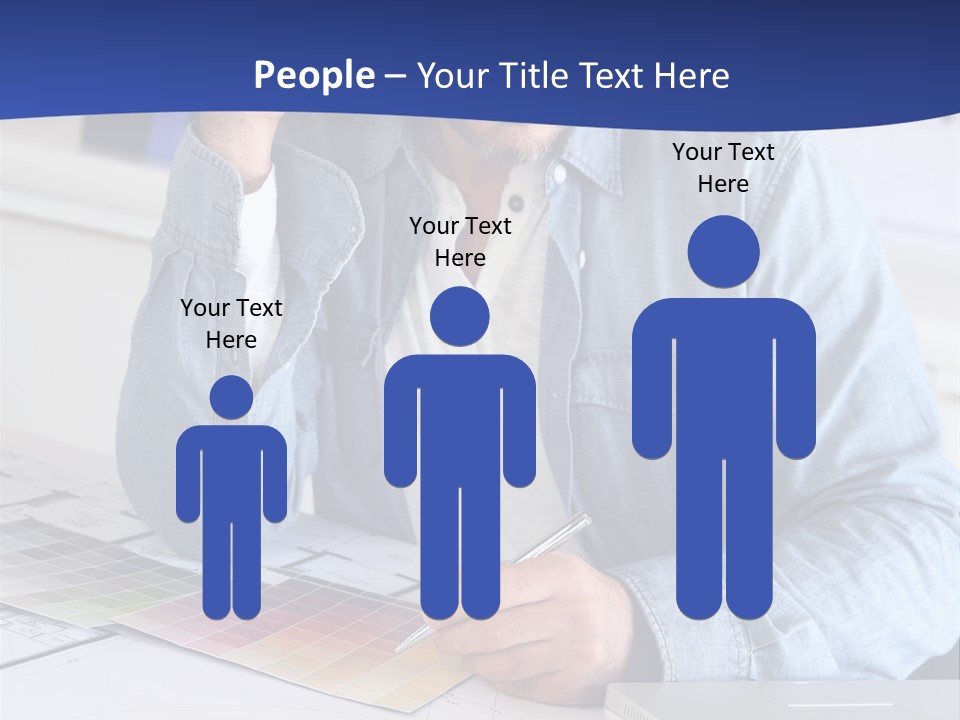 Businessman Office Indoors PowerPoint Template