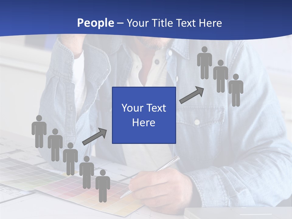 Businessman Office Indoors PowerPoint Template