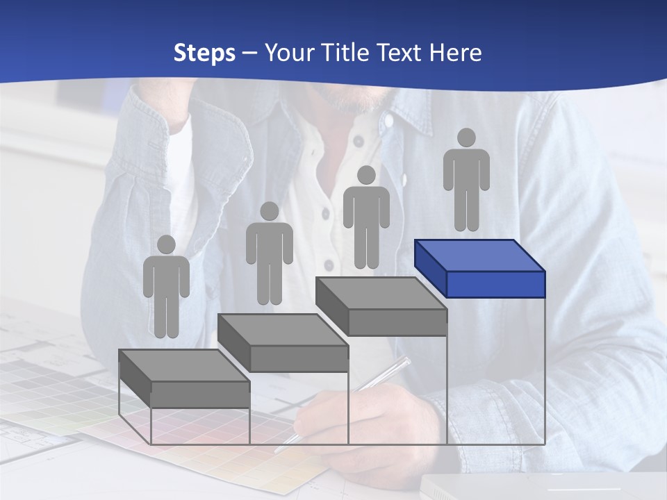 Businessman Office Indoors PowerPoint Template