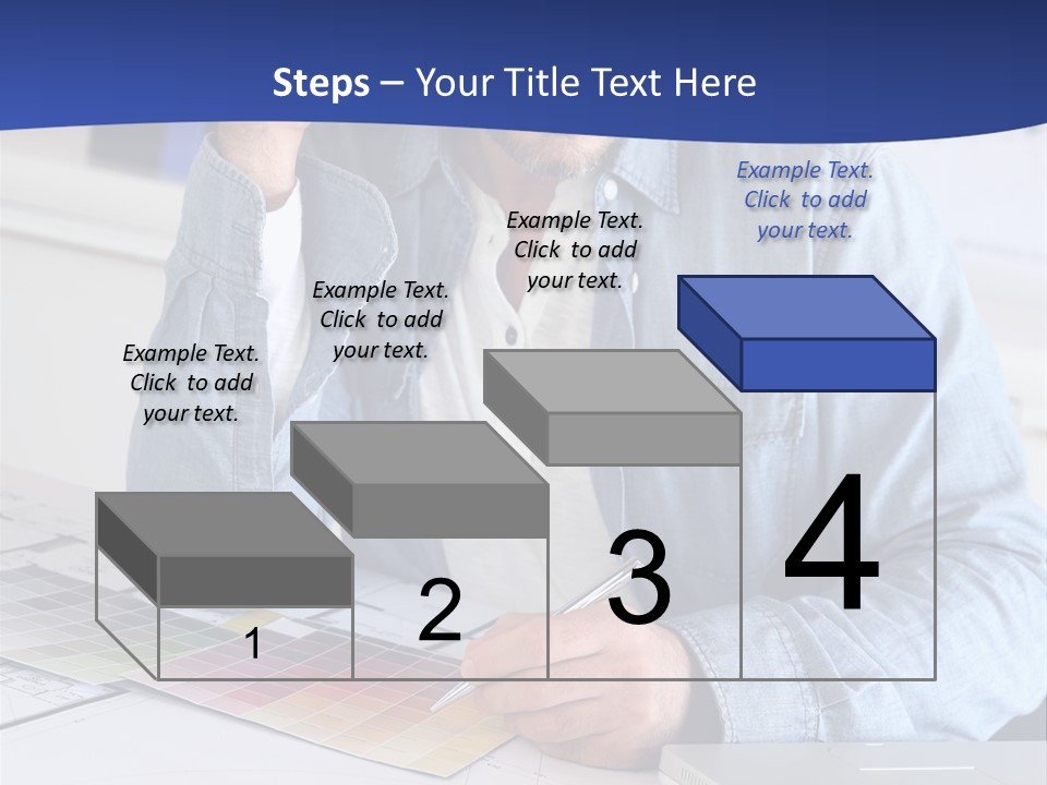 Businessman Office Indoors PowerPoint Template