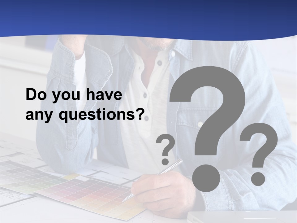 Businessman Office Indoors PowerPoint Template