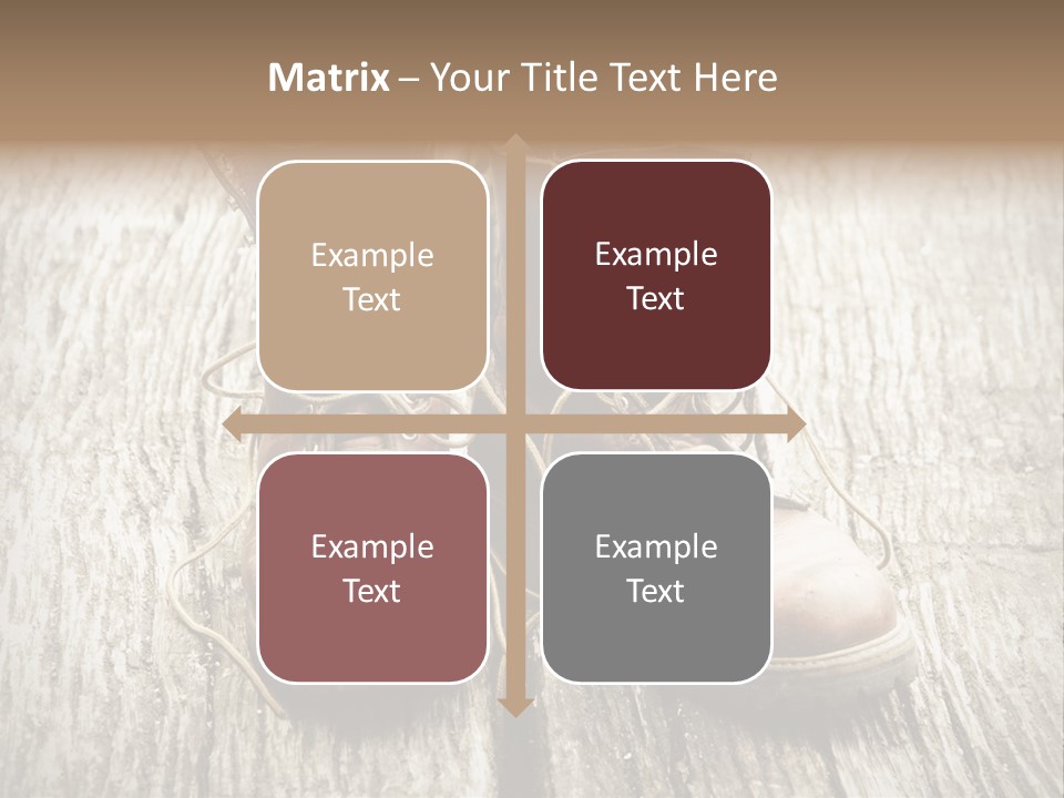 Outdoor Boot Worn PowerPoint Template