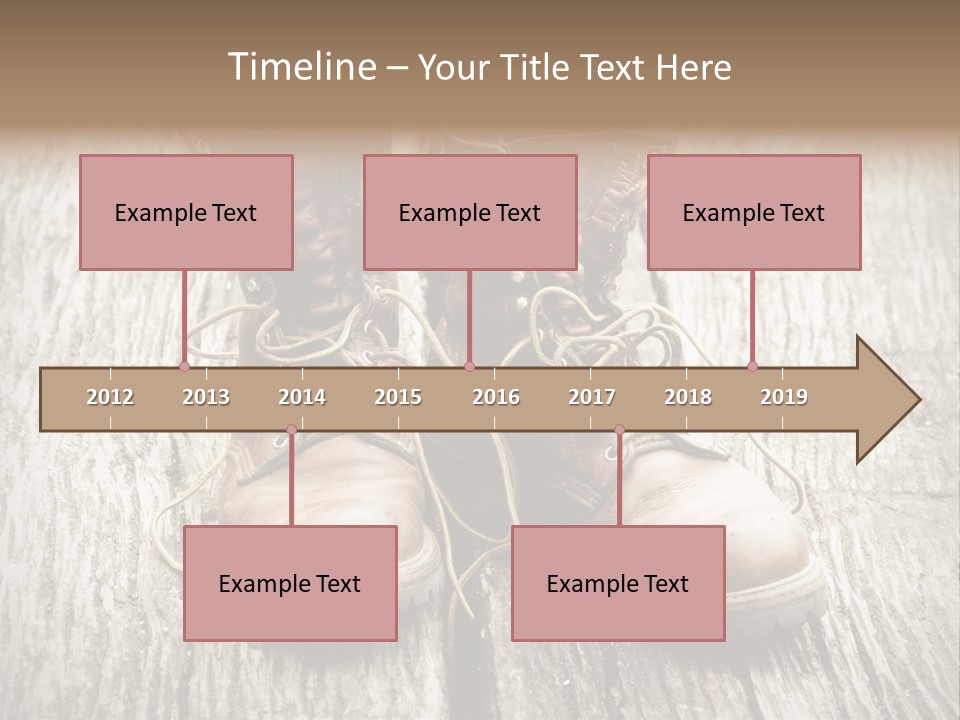 Outdoor Boot Worn PowerPoint Template