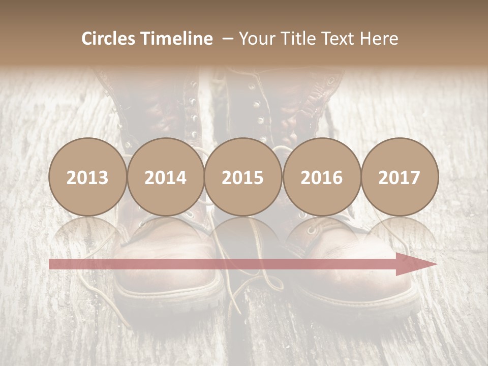 Outdoor Boot Worn PowerPoint Template