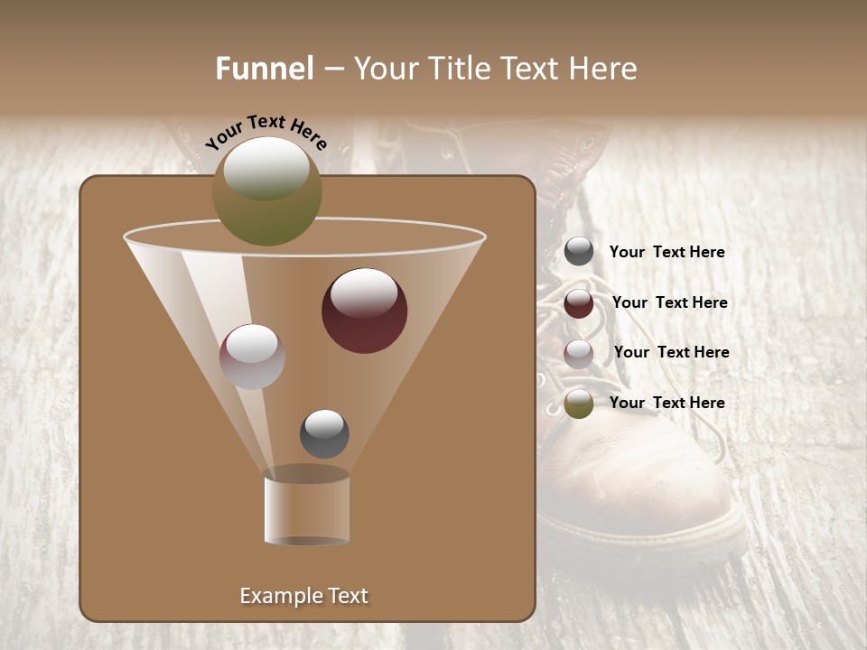 Outdoor Boot Worn PowerPoint Template