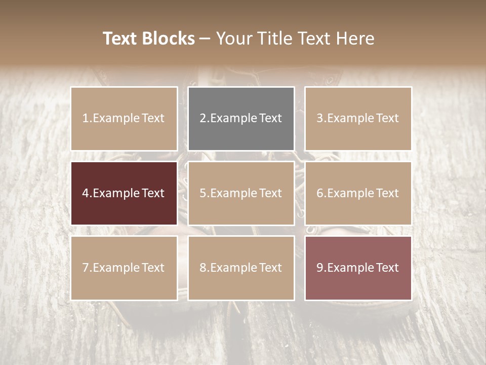Outdoor Boot Worn PowerPoint Template