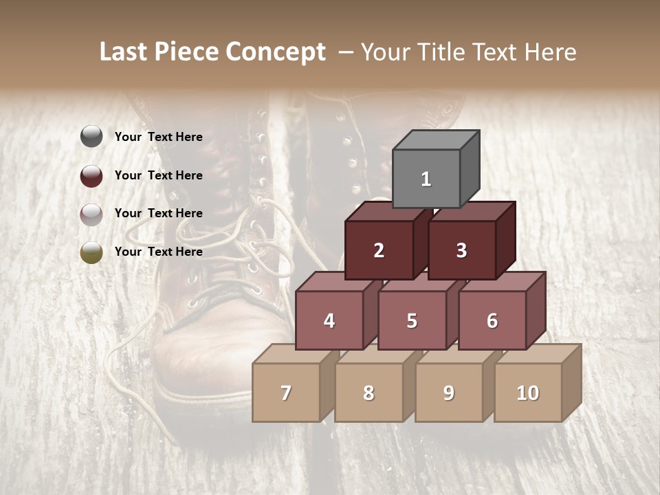 Outdoor Boot Worn PowerPoint Template