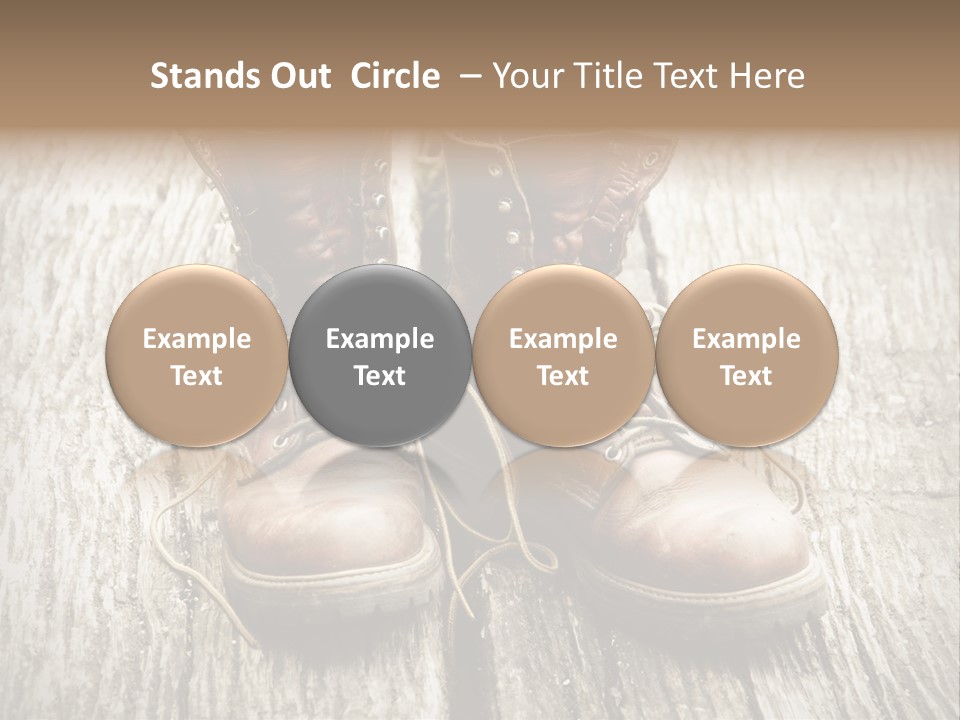 Outdoor Boot Worn PowerPoint Template
