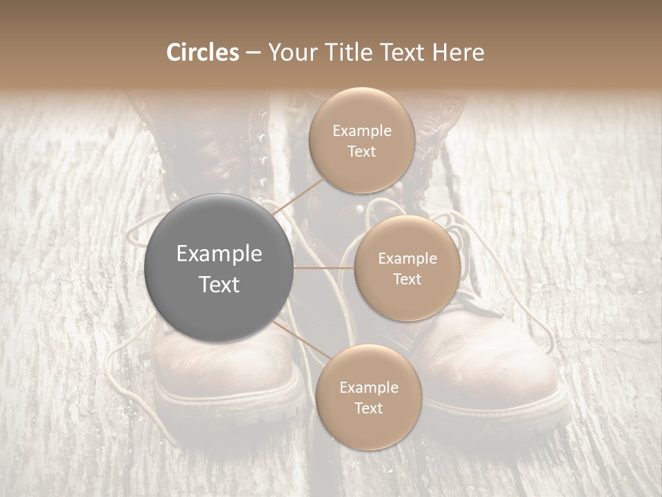 Outdoor Boot Worn PowerPoint Template