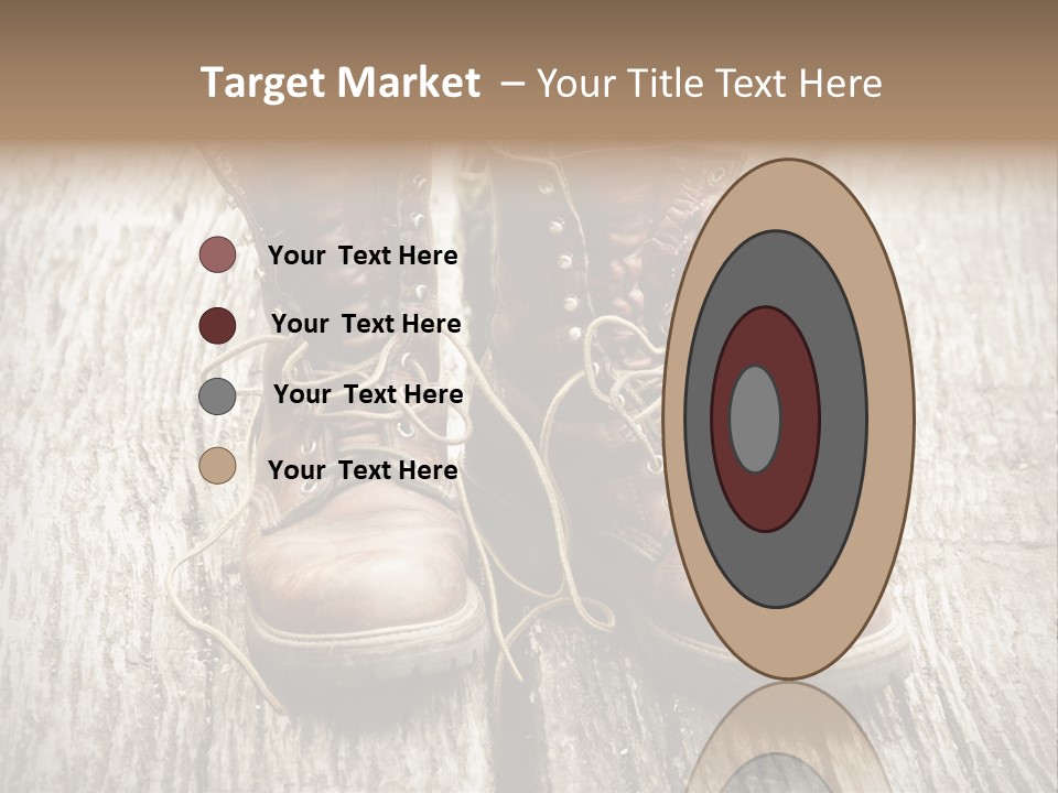 Outdoor Boot Worn PowerPoint Template