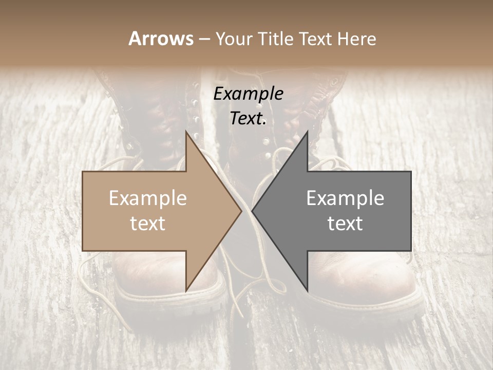 Outdoor Boot Worn PowerPoint Template