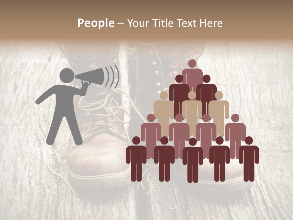 Outdoor Boot Worn PowerPoint Template